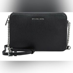 Michael Kors Gray and Yellow Crossbody Bags